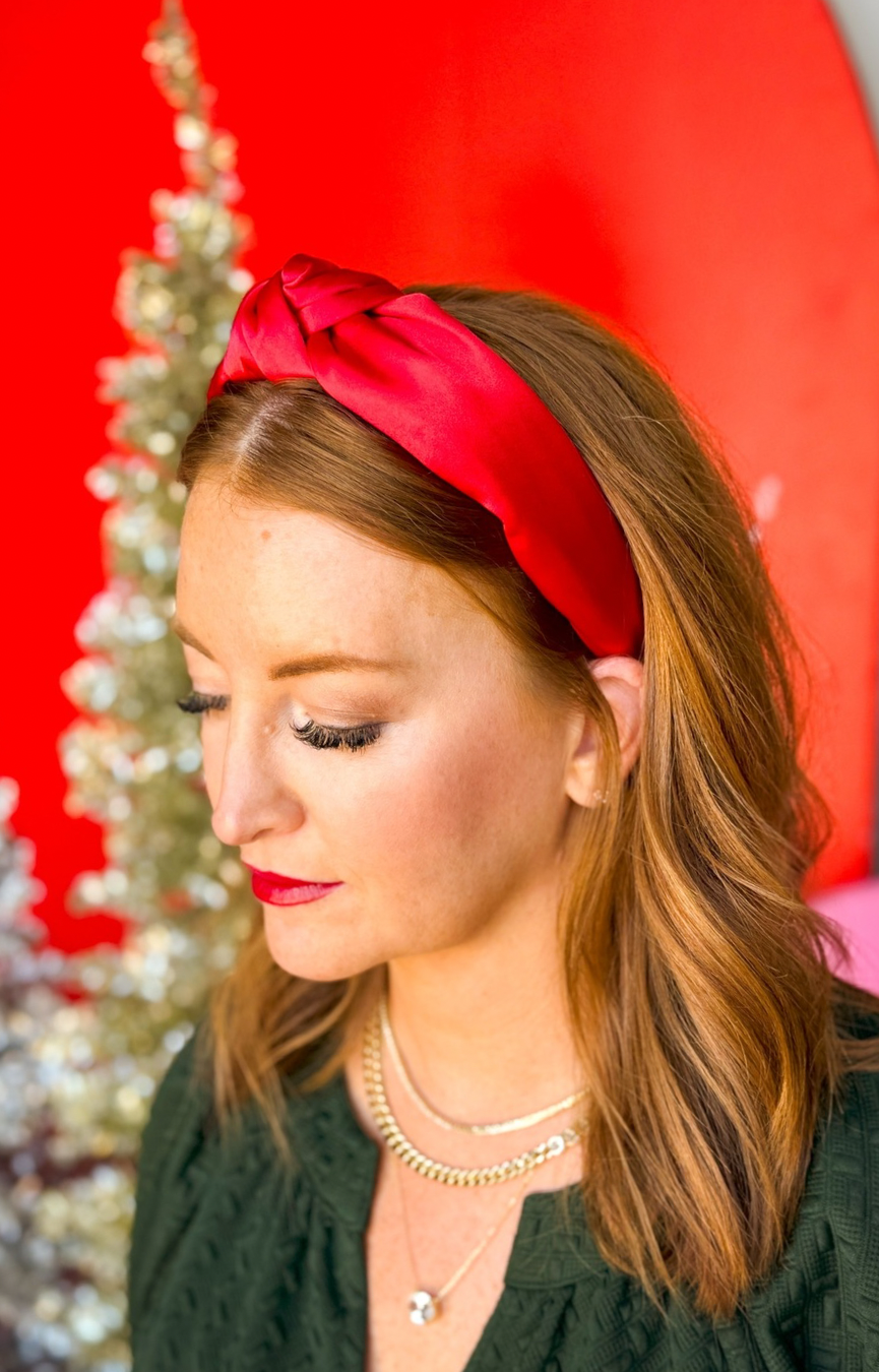 Satin Knotted Headband