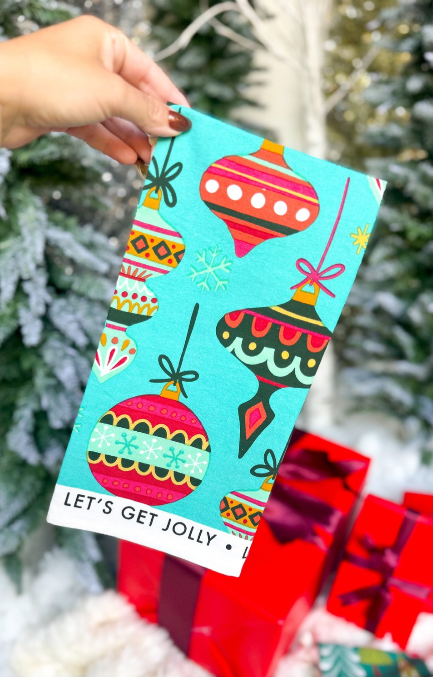 Ornaments Tea Towel