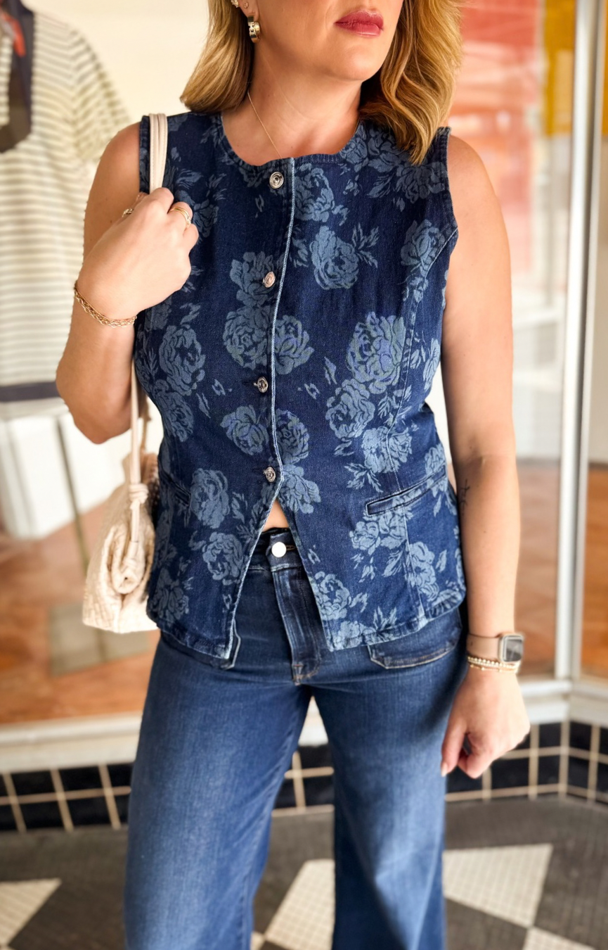 Wesley Floral Top