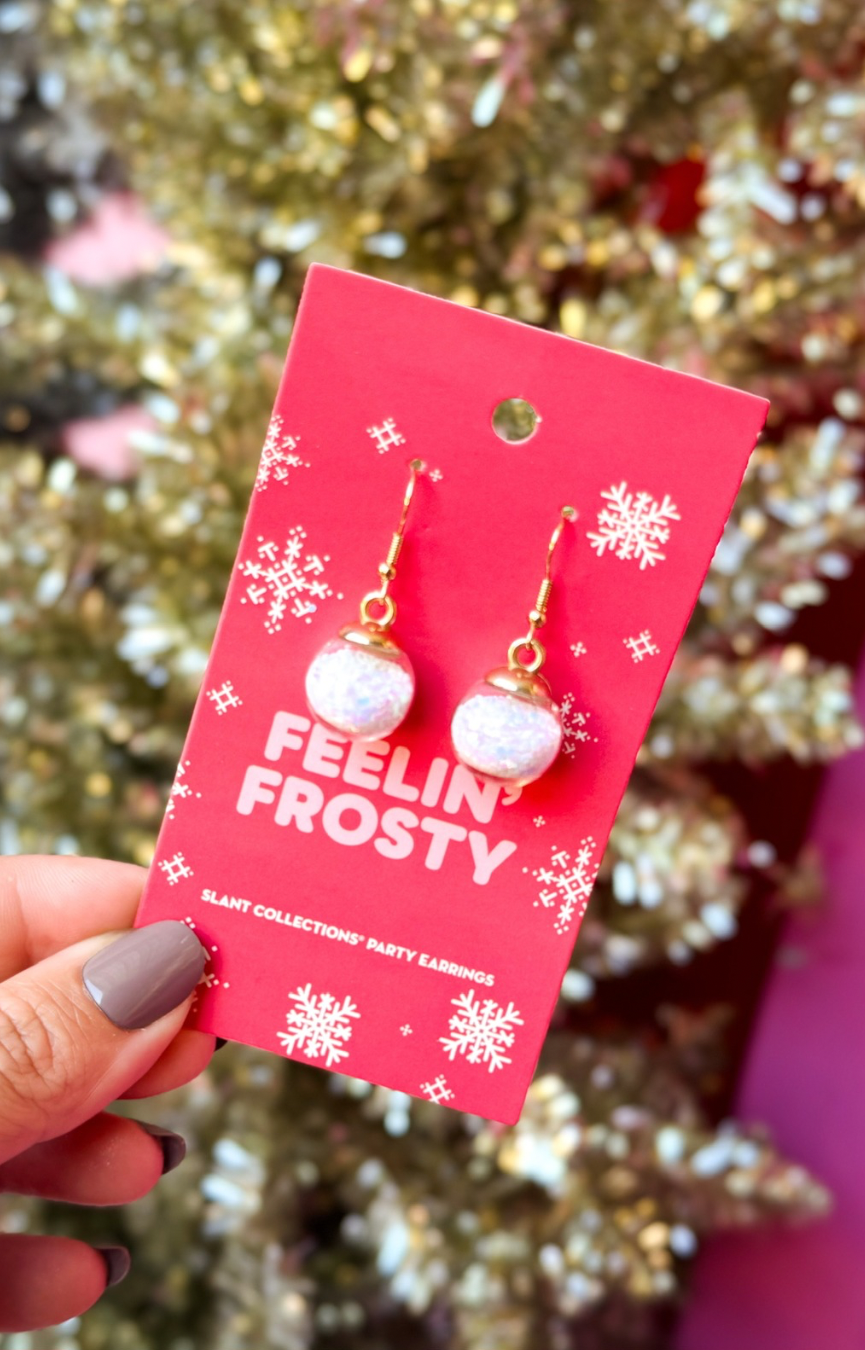 Party Earrings- Feelin Frosty