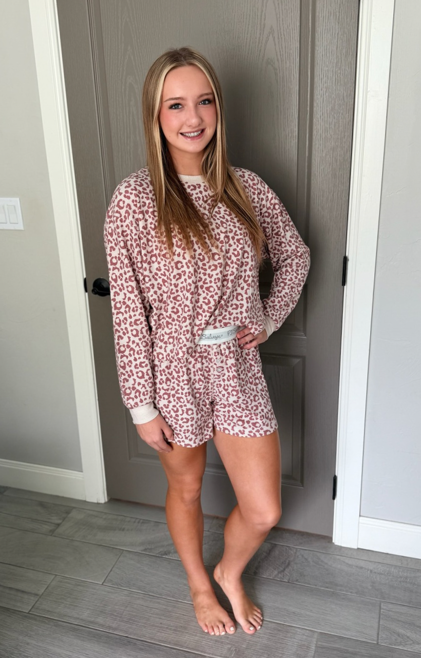 Leopard Boyfriend Boxer Set