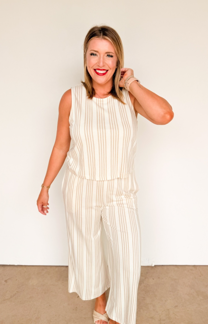 Sloane Knit Striped Top