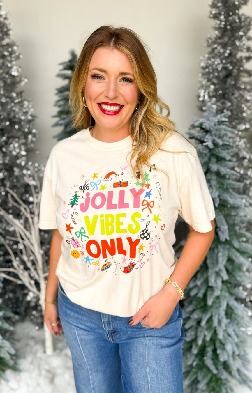 Jolly Vibes Only Tee