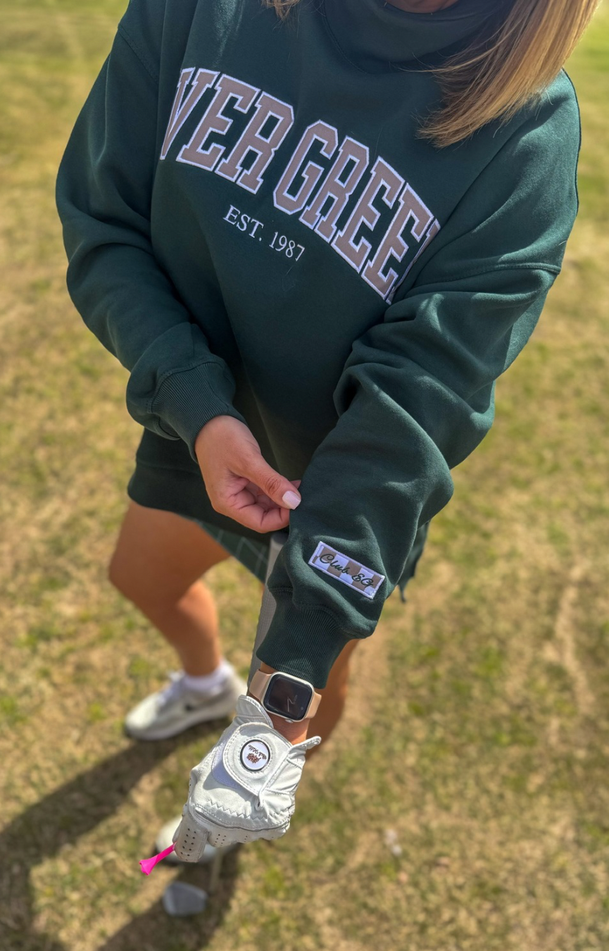 Ever Green Mockneck Sweatshirt