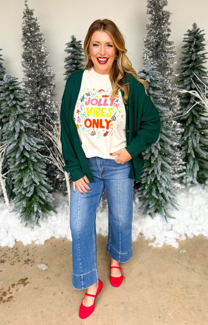 Jolly Vibes Only Tee