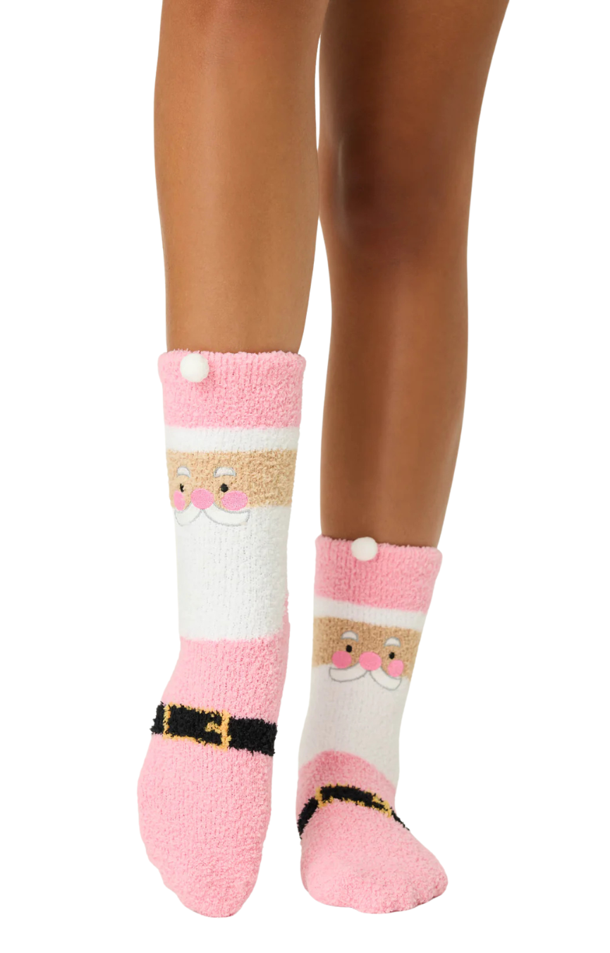 Cozy Crew Santa Socks