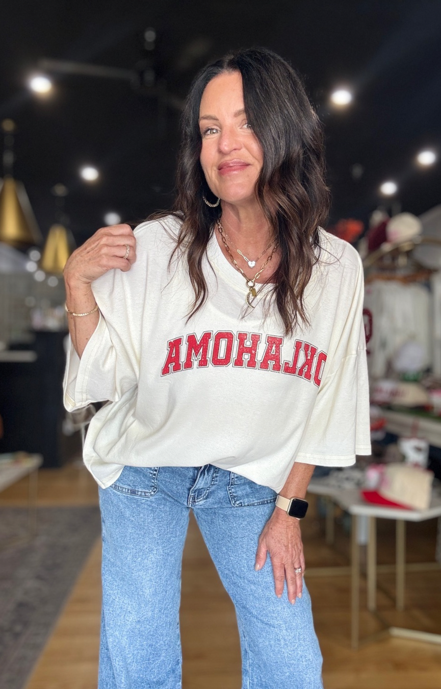Oklahoma O/S Tee