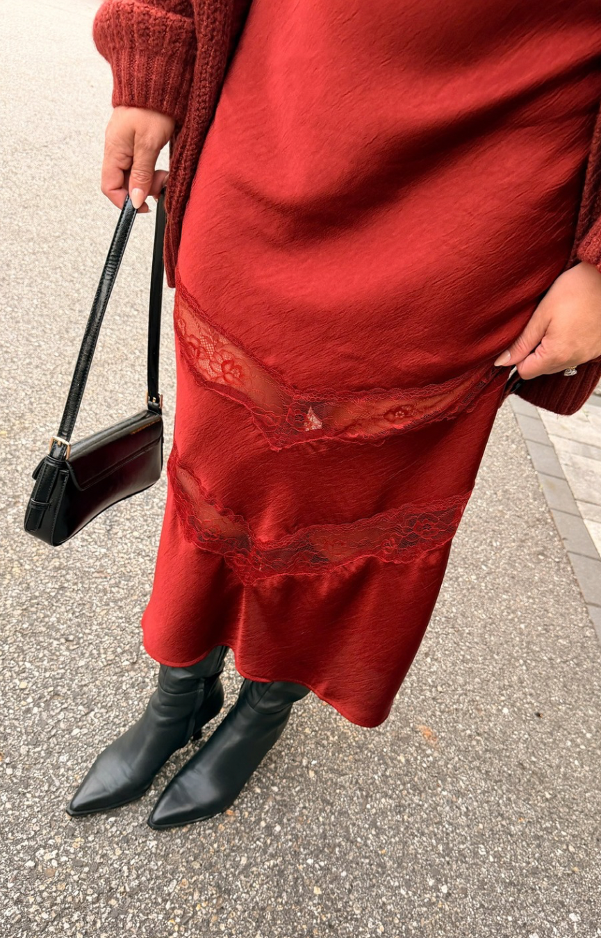 Bruna Lace Inset Dress