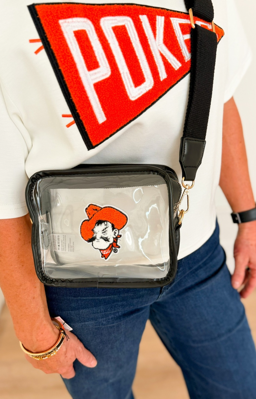 Oklahoma State Varsity Patch Crossbody