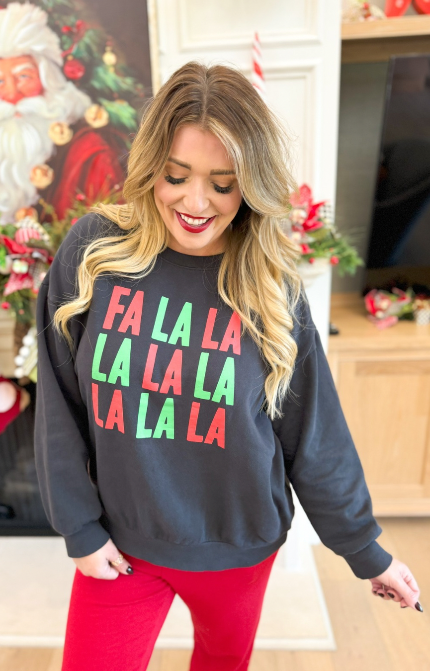 Fa La La Sunday Sweatshirt