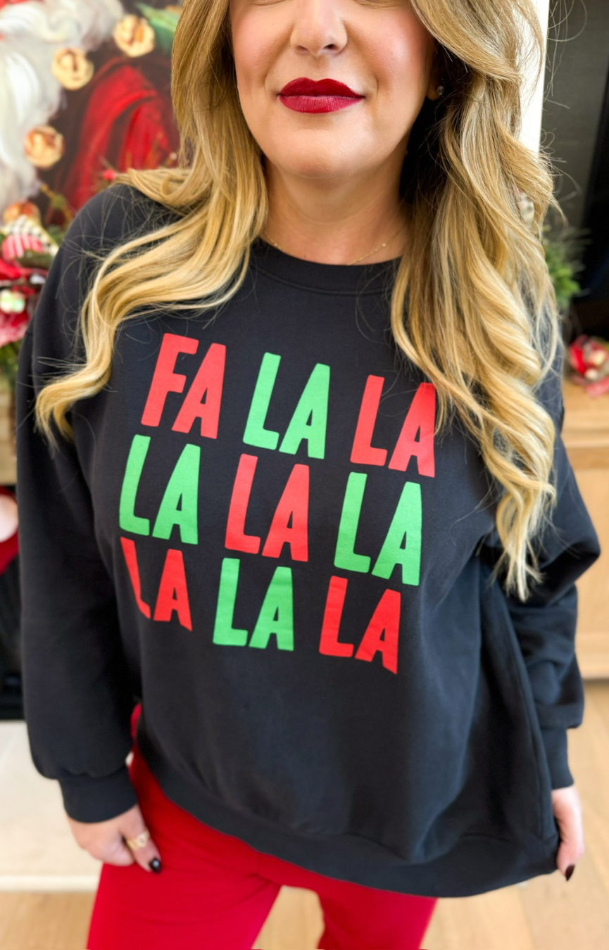 Fa La La Sunday Sweatshirt