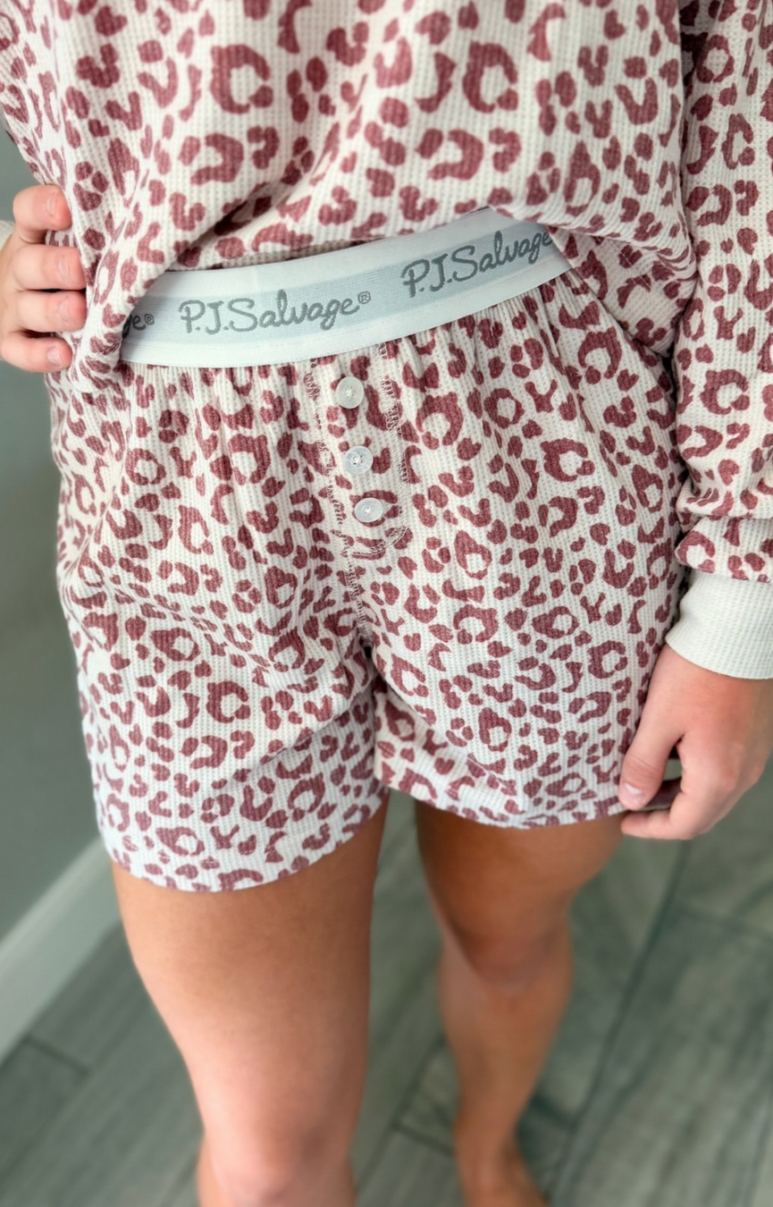 Leopard Boyfriend Boxer Set
