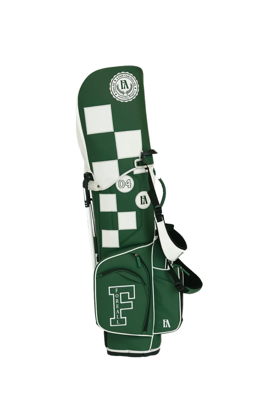 University Golf Bag- Green Patches