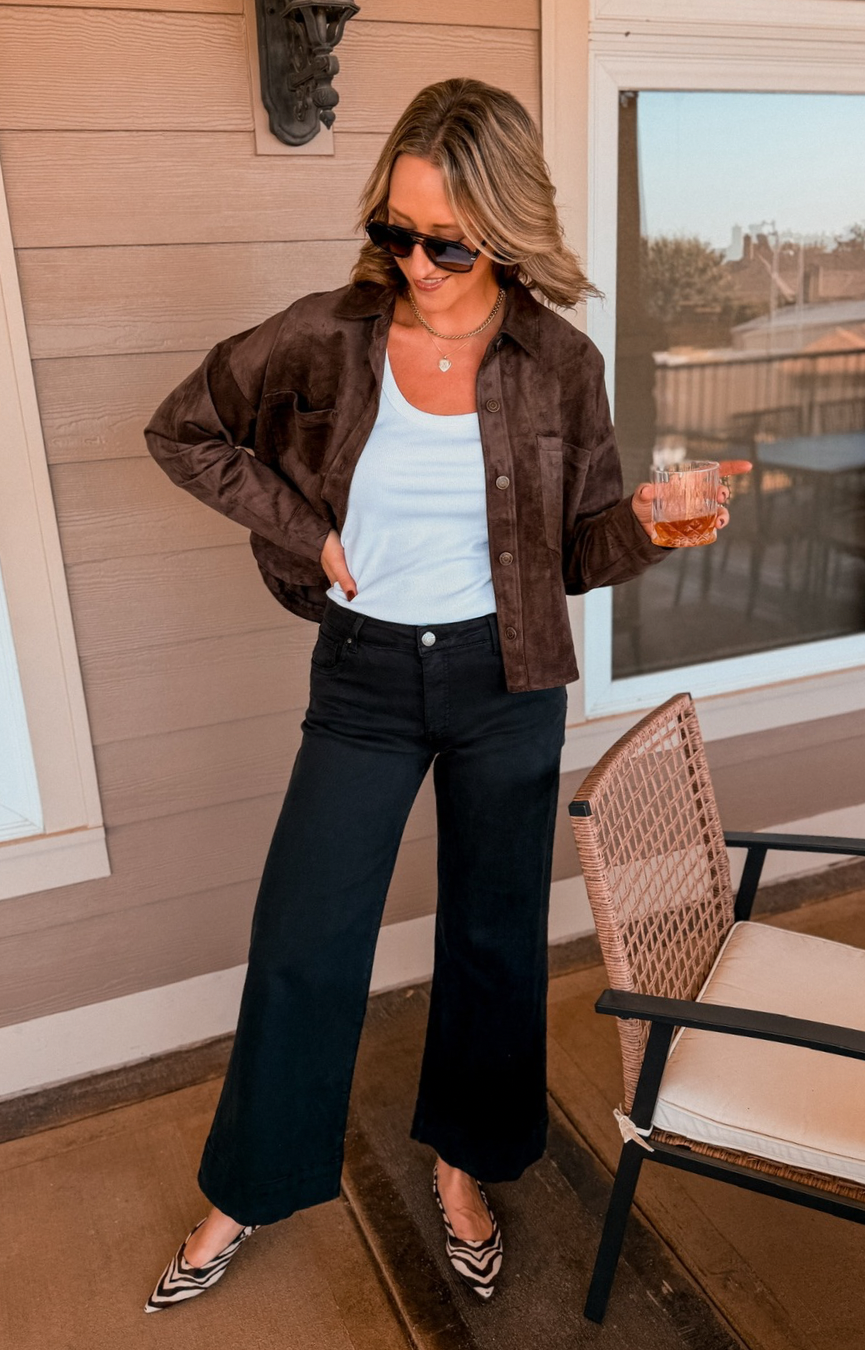 Maya HR Wide Leg Jeans- Celebrating Wash