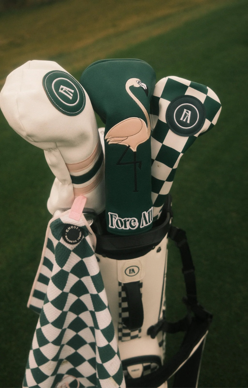 Fairway Headcover- Green Checkered