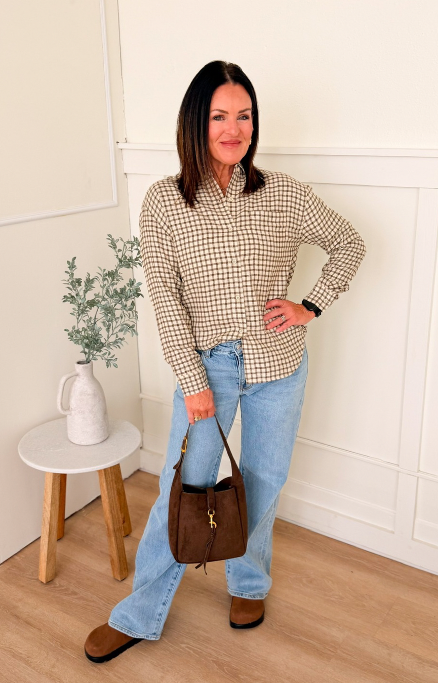 Noa Suede Bag