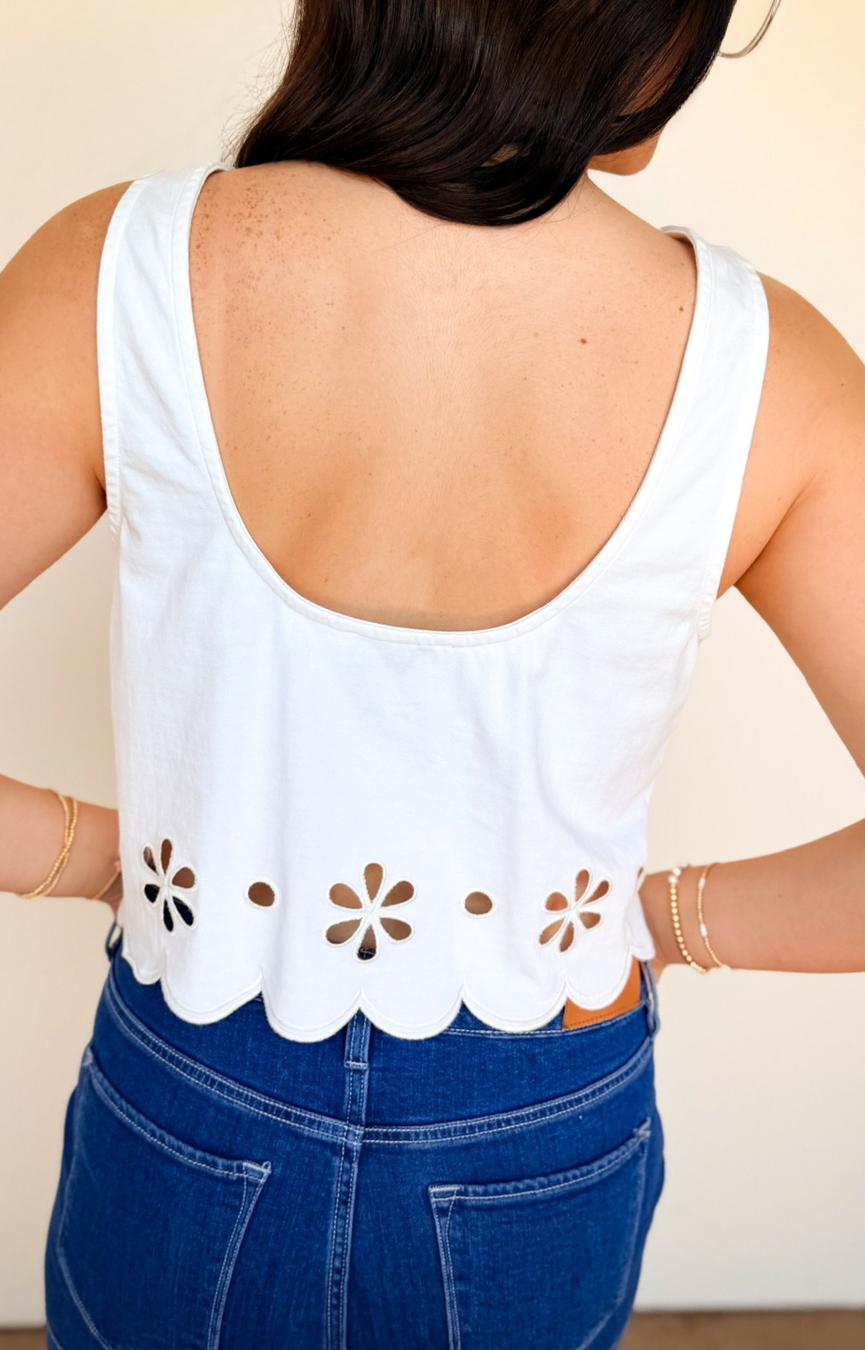 Palomino Scallop Top
