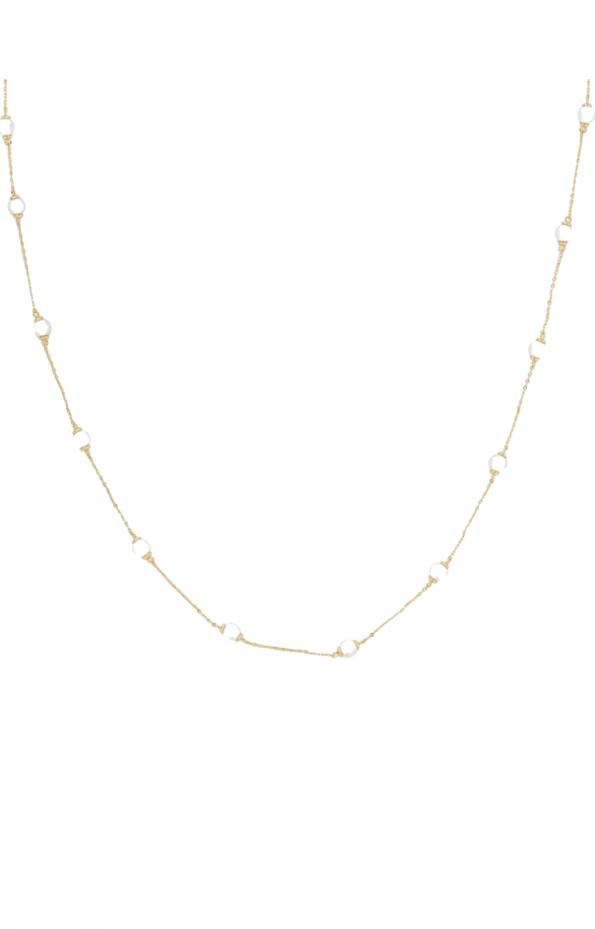 Perfect Pearl Infinity Necklace