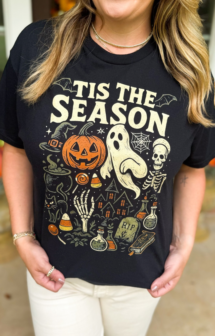 Tis The Season Halloween Tee