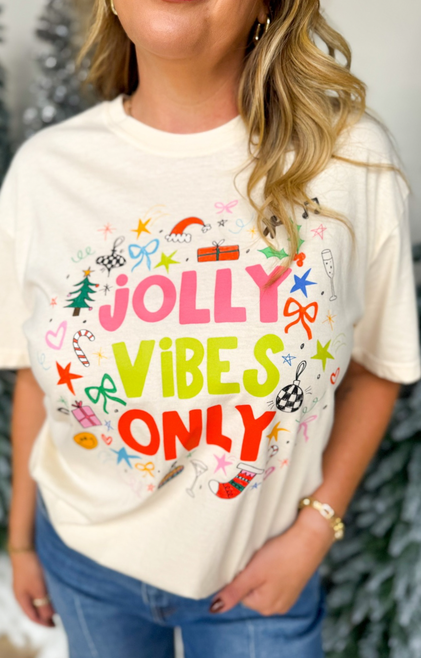 Jolly Vibes Only Tee