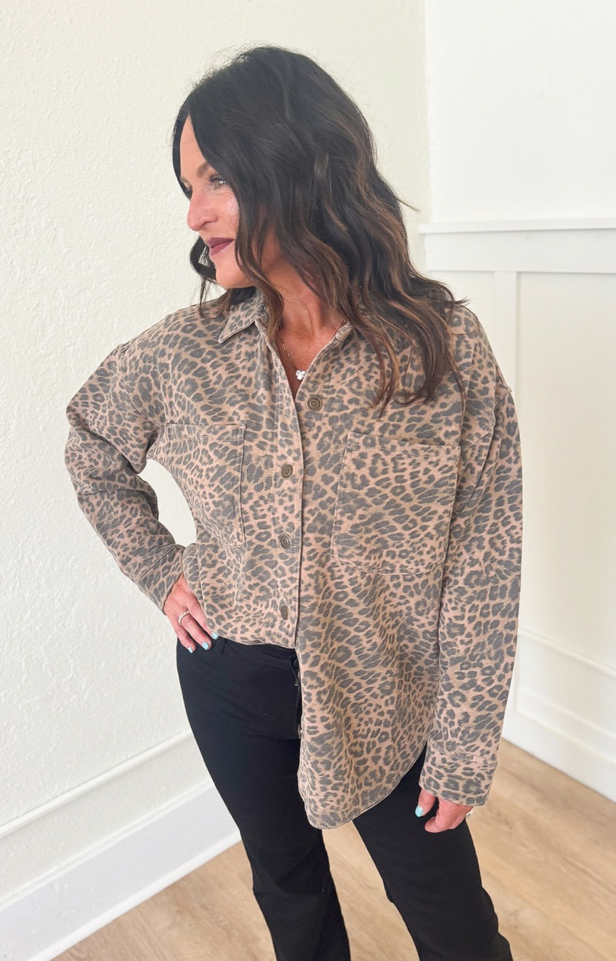 All Day Leopard Jacket