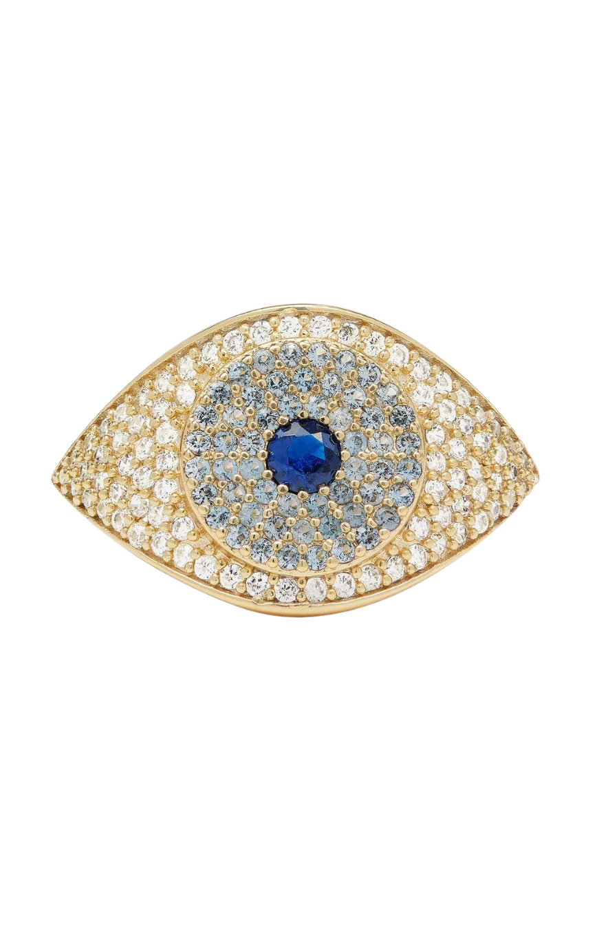 Blue Evil Eye Ring