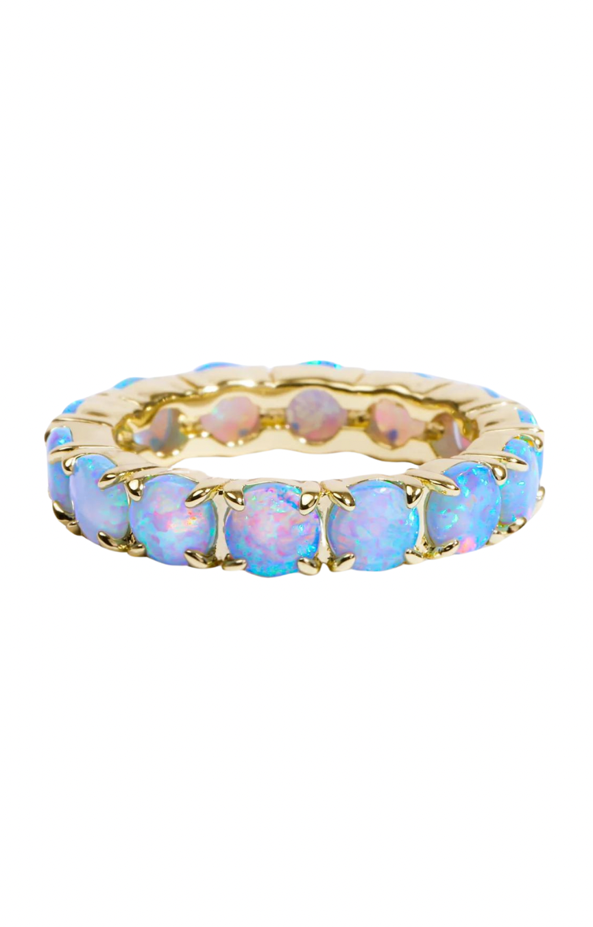 Grand Heiress Blue Opal Ring