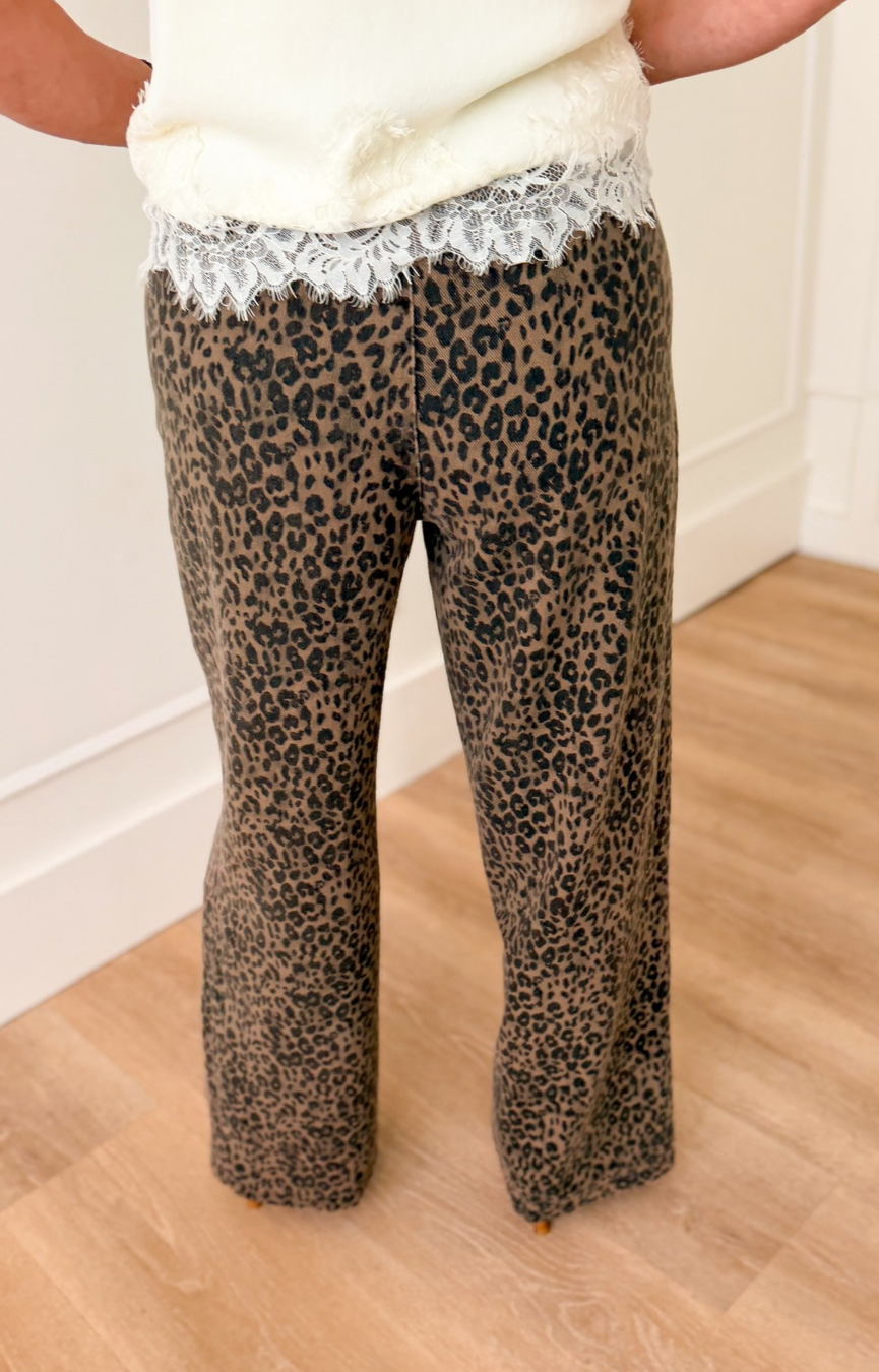 Bristol Pants- Leopard