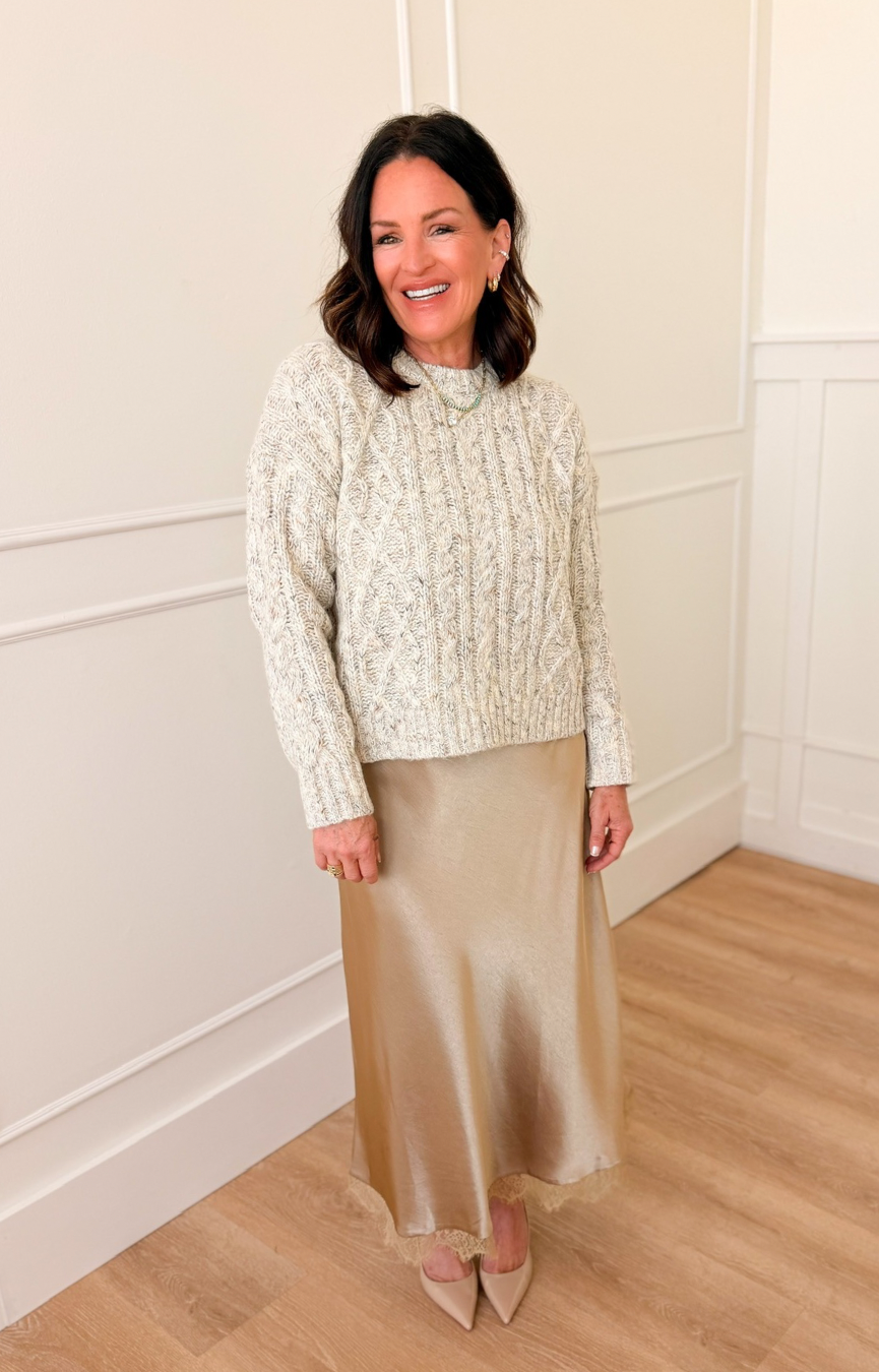 Luxe Slip Skirt