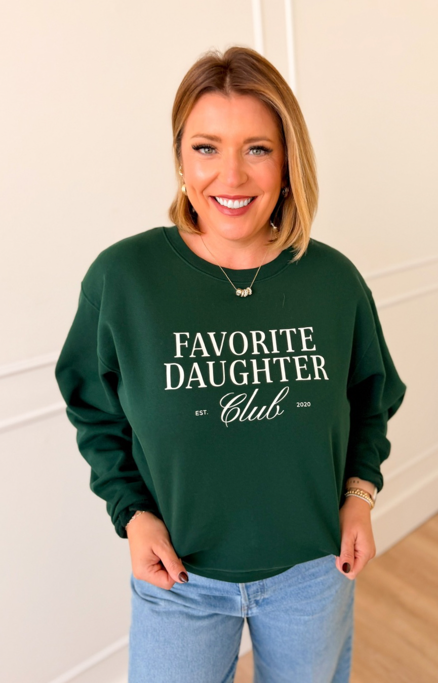 Favorite Daughter Club women's sweatshirt at EVER Boutique