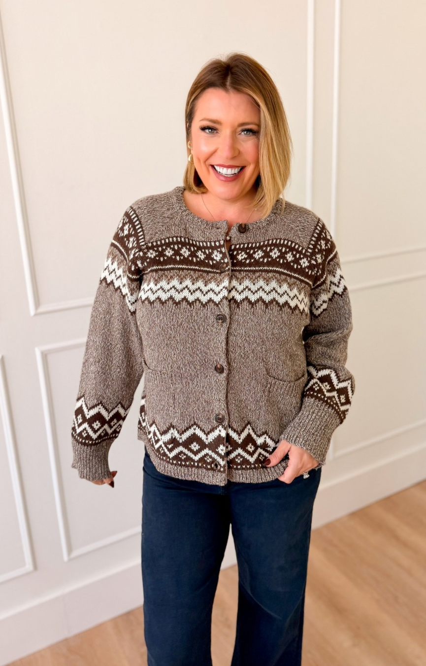 Women's Fireside Favorite cardigan at EVER Boutique