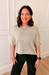 Women's Starlight short-sleeve sweater at EVER Boutique