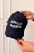 Striped wool baseball hat at EVER Boutique